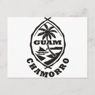 Carte Postale Le grand sceau de Guam