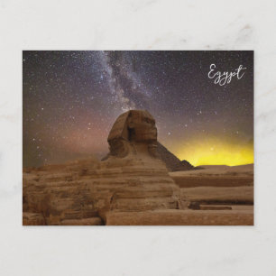 Carte Postale Le Grand Sphinx De Gizeh