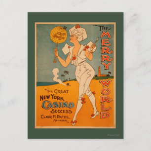 Carte Postale Le Great New York Casino Success Theatre
