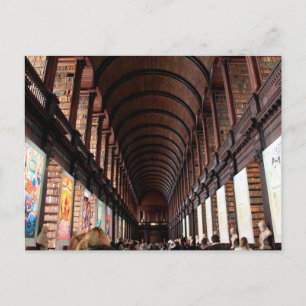 Carte Postale le hall tout en longueur