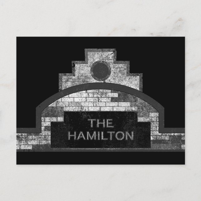 Carte Postale le hamilton (Devant)