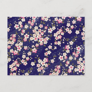 Carte Postale Le Japon, Sakura, kimono, origami, Chiyogami,