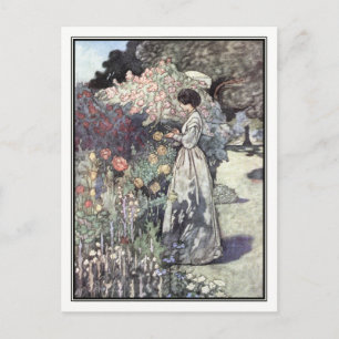 Carte Postale Le jardin à l'ancienne de Charles Robinson