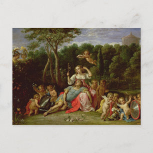 Carte Postale Le jardin d'Armida