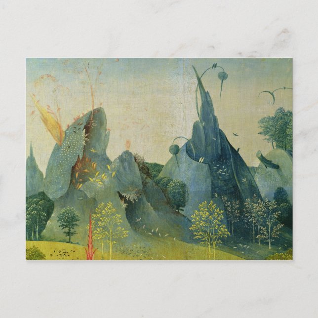 Carte Postale Le jardin d'Eden (Devant)
