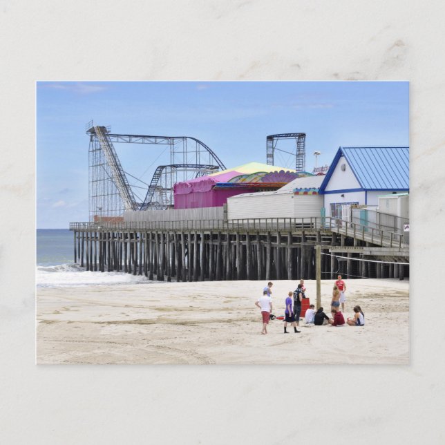 Carte Postale Le Jersey Shore sur Seaside Heights (Devant)