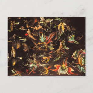 Carte Postale Le jugement Dernier de Hieronymus Bosch
