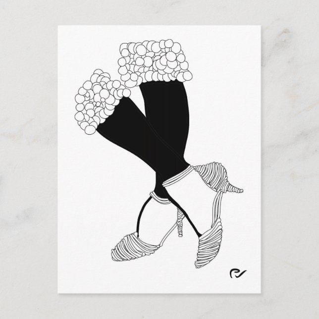 Carte Postale Le juste équilibre (Devant)