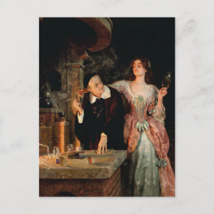 Carte Postale Le Laboratoire   John Collier