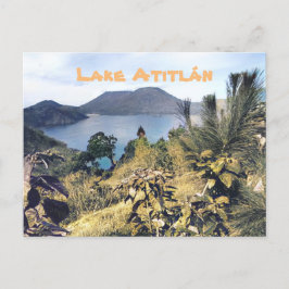 Carte Postale Le lac Atitlán