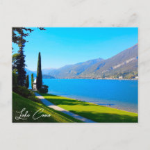 Le lac de Côme Bellagio Walkway Italie