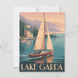 Carte Postale Le lac de Garde