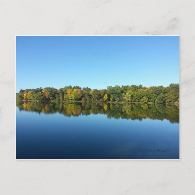 Carte Postale Le lac de la demi-lune (Devant)
