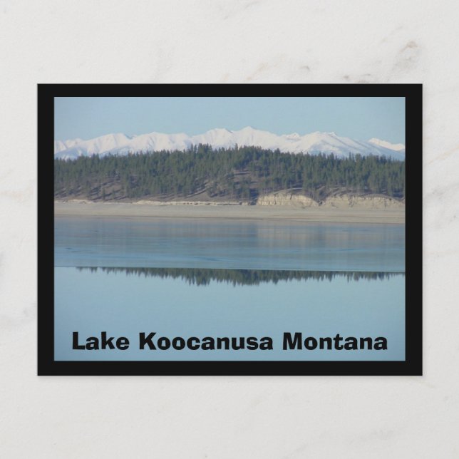 Carte Postale Le lac Koocanusa (Devant)
