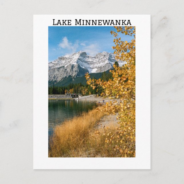 Carte Postale Le lac Minnewanka | Parc national Banff | Canada (Devant)