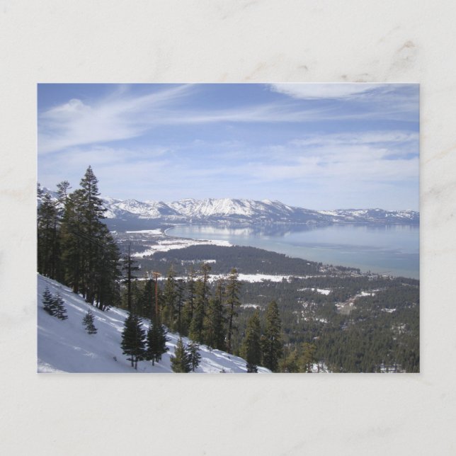 Carte Postale Le lac Tahoe (Devant)