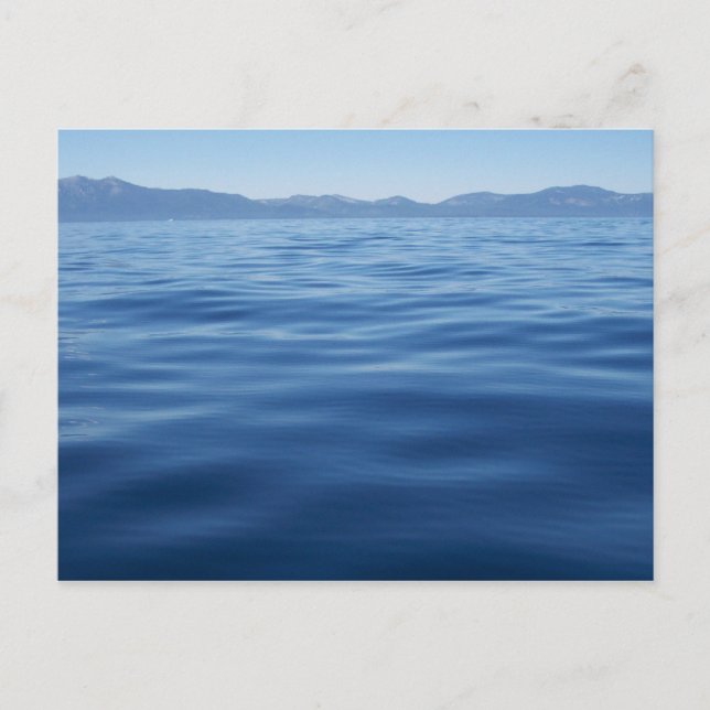 Carte Postale Le lac Tahoe (Devant)