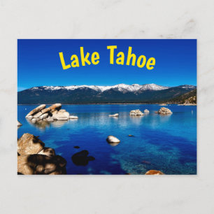 Carte Postale Le lac Tahoe