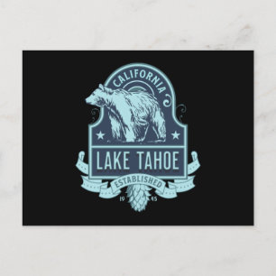 Carte Postale Le lac Tahoe en Californie