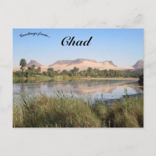 Carte Postale Le lac Teguidei Tchad