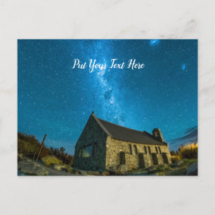 Carte Postale Le lac Tekapo Galaxie de la Voie Lactée Nouvel