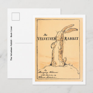 Carte Postale Le Lapin de Velours - Couverture de livre