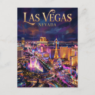 Carte Postale Le Las Vegas Strip États-Unis