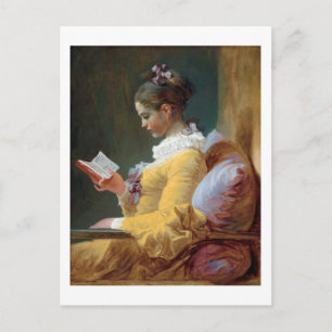 Carte Postale Le lecteur, Fragonard