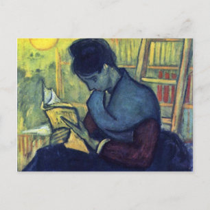 Carte Postale Le Lecteur Novel De Vincent Van Gogh