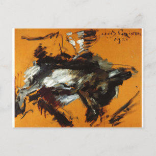 Carte Postale Le lièvre de Lovis Corinth