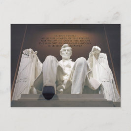 Carte Postale Le Lincoln Memorial