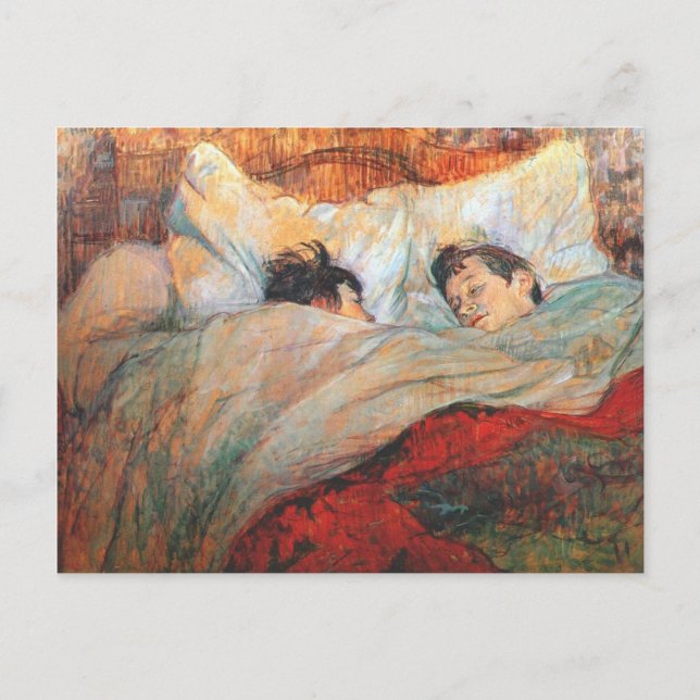Carte Postale Le Lit (Devant)