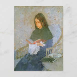 Carte Postale Le livre précieux de Gwen John