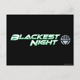 Carte Postale Le logo 2 de nuit le plus noir