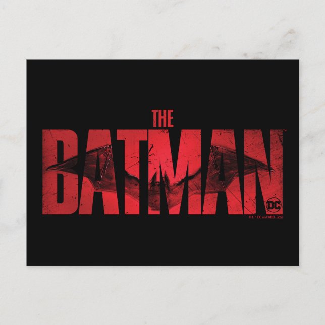 Carte Postale Le logo du théâtre Batman (Devant)
