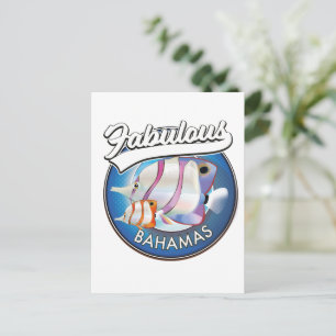 Carte Postale Le logo fabuleux des Bahamas