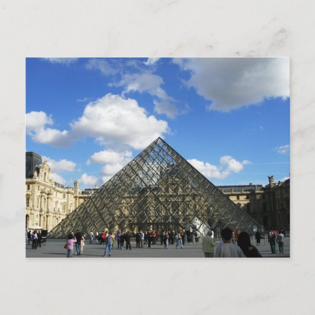 Carte Postale Le Louvre (Devant)