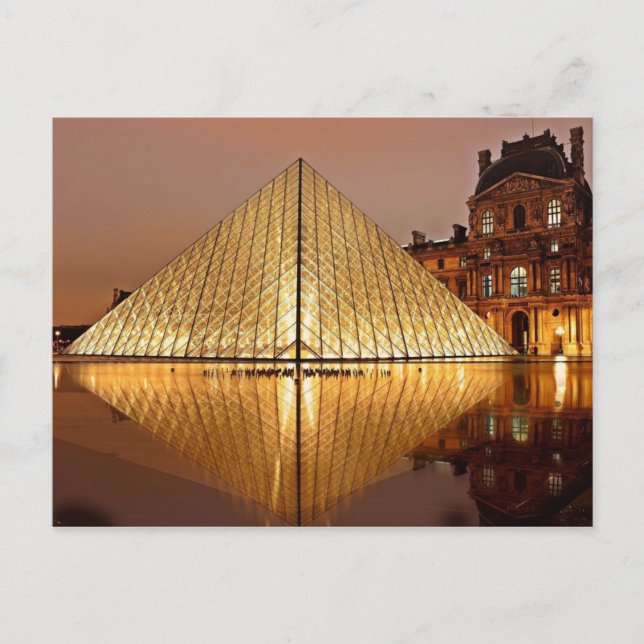 Carte Postale Le Louvre, Paris, France (Devant)