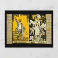 Le Magicien et la tour Tarot 2