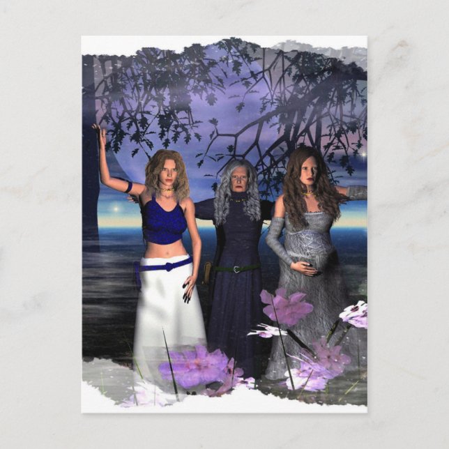Carte Postale Le Maiden, la Mère et la Crone (Devant)