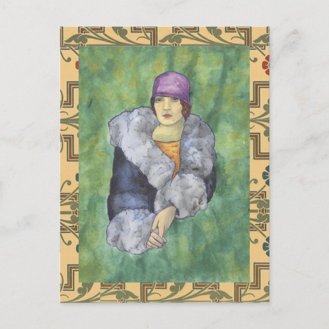 Carte Postale Le manteau de tante Bette (Devant)