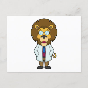 Carte Postale Le manteau du docteur Lion