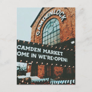Carte Postale Le marché de Camden