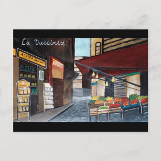 Carte Postale Le marché de Palerme Vucciria. Italie