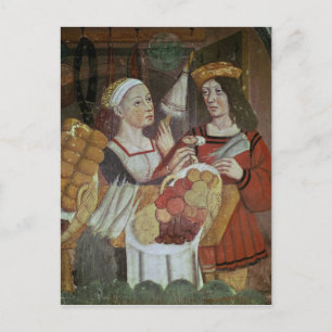 Carte Postale Le marché des légumes