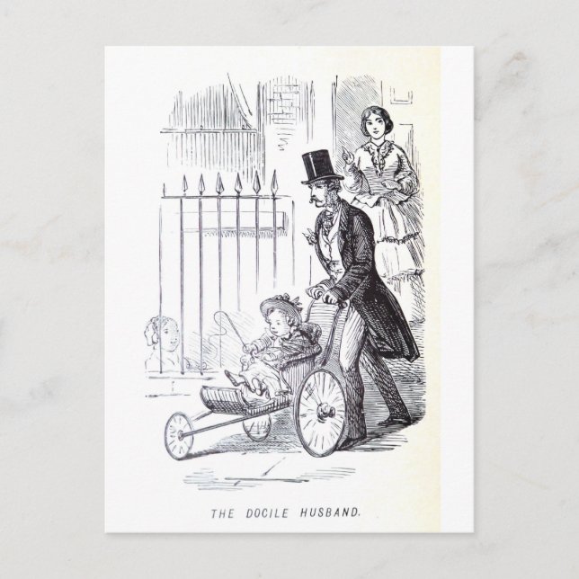 Carte Postale Le mari Docile (Devant)