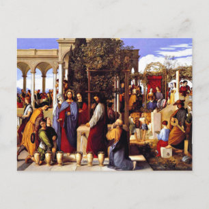 Carte Postale Le Mariage de Cana