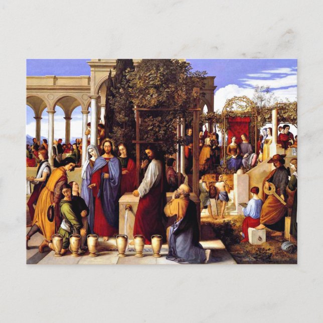 Carte Postale Le Mariage de Cana (Devant)
