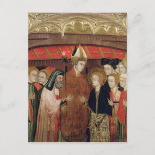 Carte Postale Le mariage de la Vierge