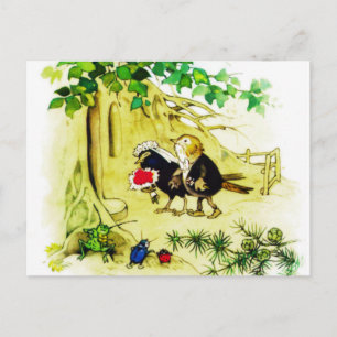 Carte Postale Le Mariage des oiseaux